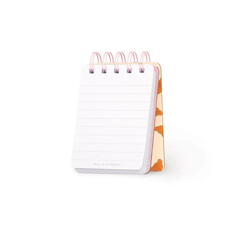 SPIRAL-BOUND NOTEPAD - CROISSANT