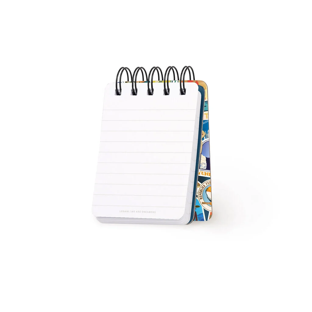 SPIRAL-BOUND NOTEPAD - TRAVEL