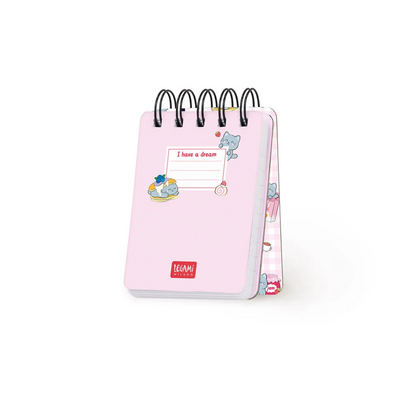 SPIRAL-BOUND NOTEPAD - KITTY