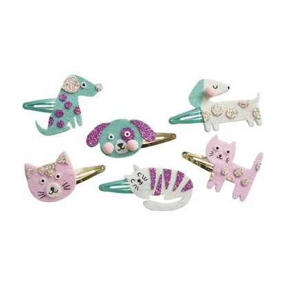 6 BARRETTES A CREER - LITTLE PETS