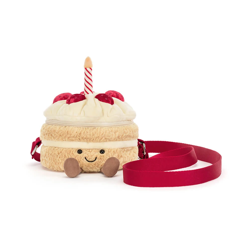 Amuseables Birthday Cake Bag - 18cm x 17cm x 17cm