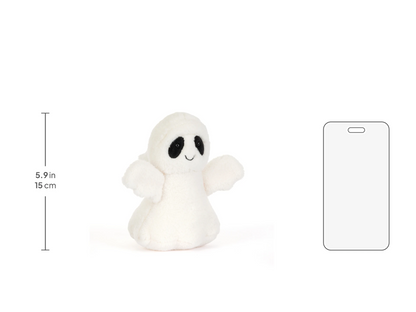 Ghost Bob - 19cm x 12cm x 13cm