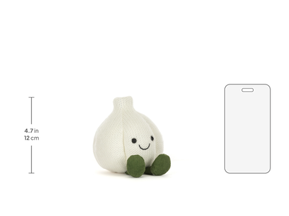 Amuseables Garlic - 15cm x 10cm x 9cm