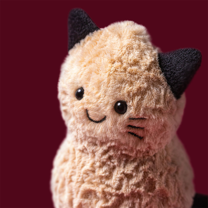 Amuseables Peanut ‘Cat’ - 15cm x 7cm x 6cm