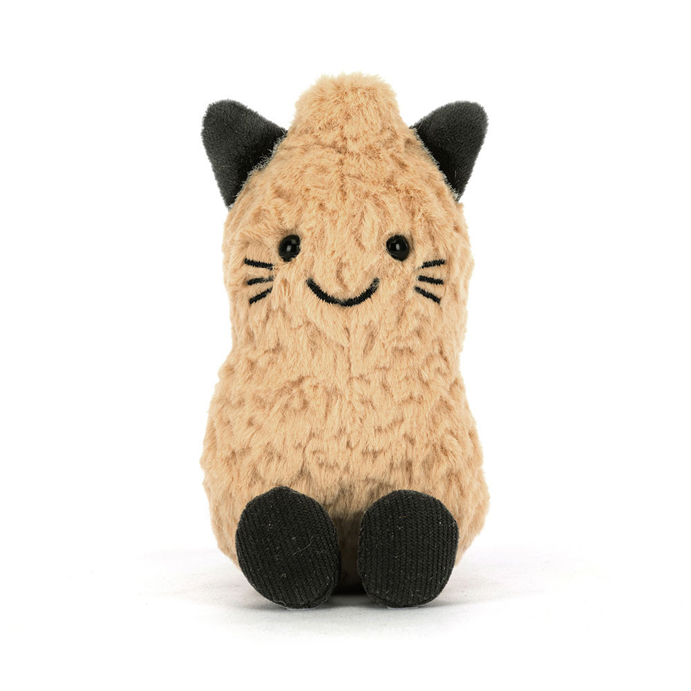 Amuseables Peanut ‘Cat’ - 15cm x 7cm x 6cm