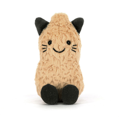 Amuseables Peanut ‘Cat’ - 15cm x 7cm x 6cm