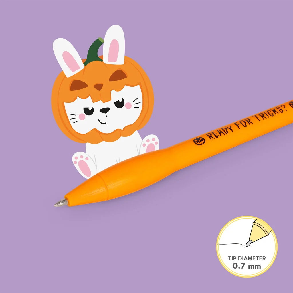 WRITING IS MAGIC - STYLO À ENCRE GEL LUMINEUX - BUNNY