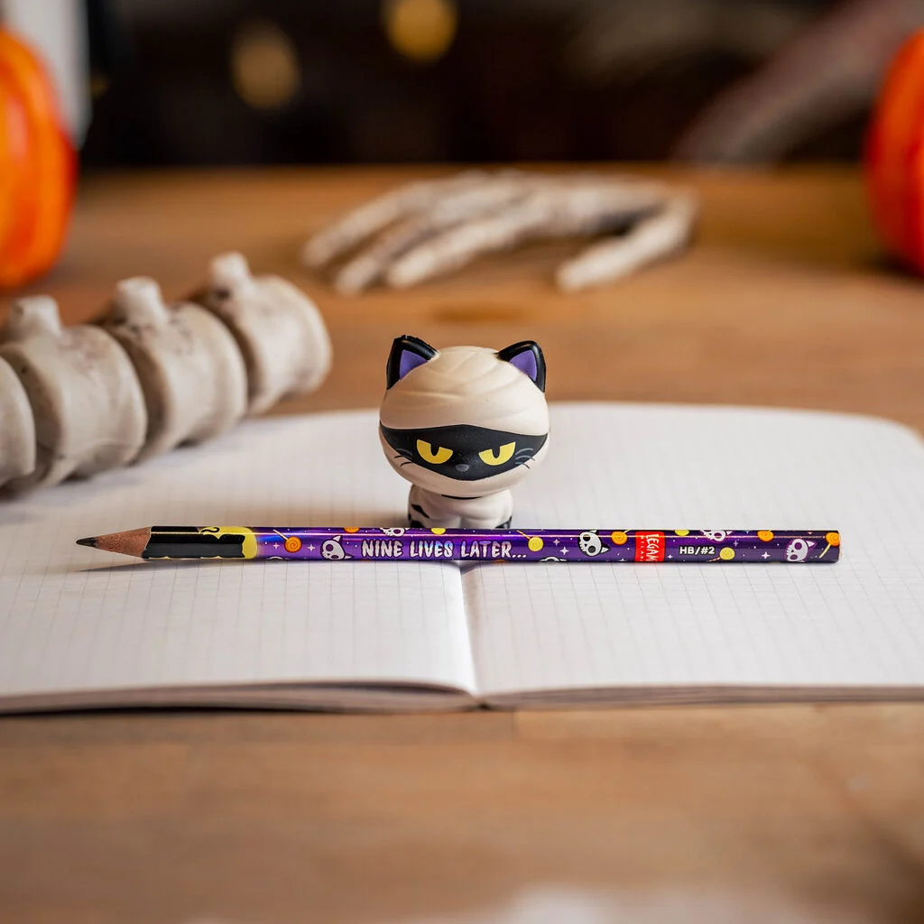 SQUEEZIES - CRAYON AVEC ANTI-STRESS - KITTY