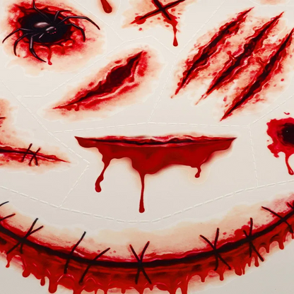 CREEPY TATTOOS - TATOUAGES ÉPHÉMÈRES - SCAR