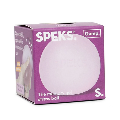 Speks Original Gump - Moon Jelly - Rose - Balle anti-stress en gel à mémoire