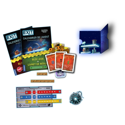 IELLO - EXIT : Calendrier de l'Avent - Course Intergalactique